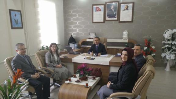 Sinop Valisi Olarak Atanan Kaymakamımız Dr. Yasemin Özata Çetinkaya Nezaket Ziyaretinde Bulundular