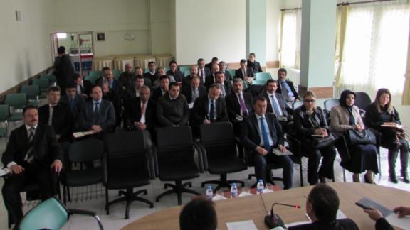 2014 - 2015 Talas Eğitim Öğretimini Değerlendirme Toplantısı Yapıldı