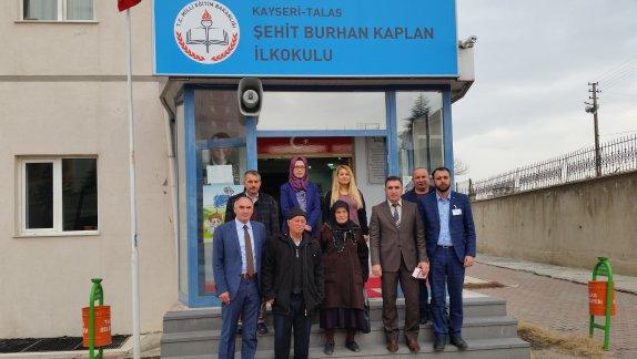 Şehit Burhan Kaplan İlkokulu´na Ziyaret