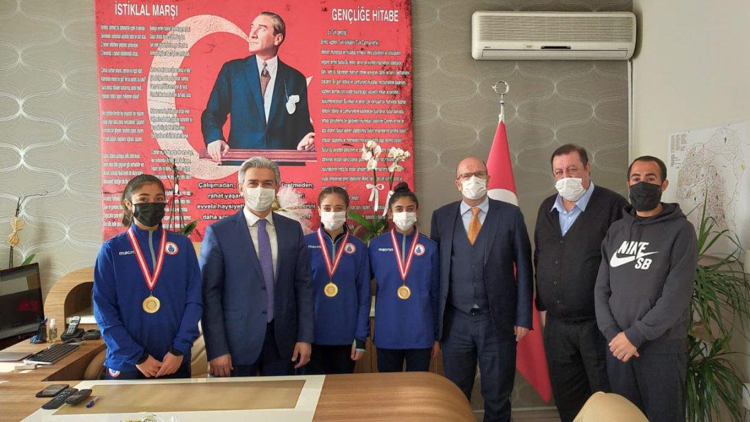 Türkiye Üçüncüsü Takım Müdürlüğümüzü Ziyaret Etti