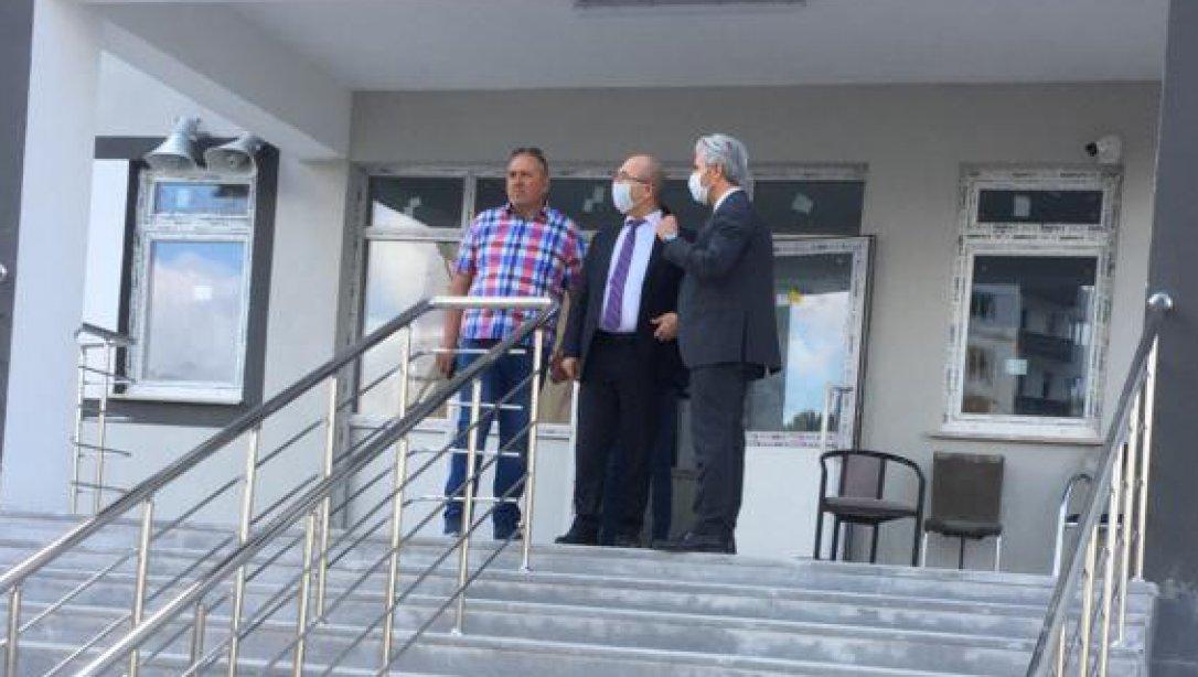 İl Milli Eğitim Müdürümüz Sayın Ahmet Saim Durgun 32 Derslikli Okul İnşaatını Ziyaret Etti