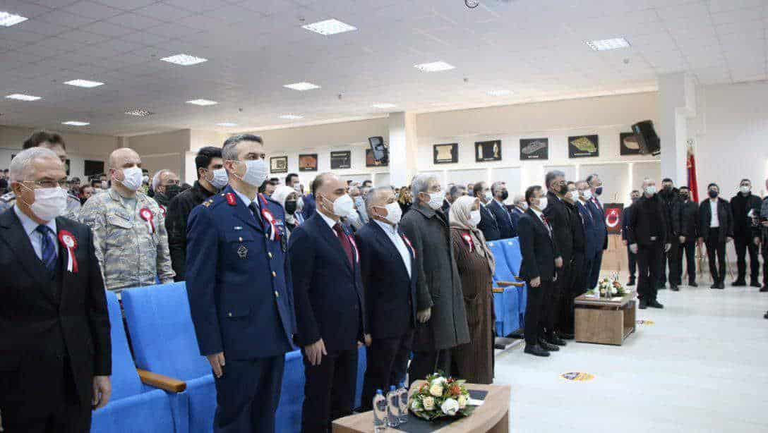 12 Mart İstiklâl Marşı'nın Kabulü ve Milli Şairimiz Mehmet Akif Ersoy'u Anma Töreni