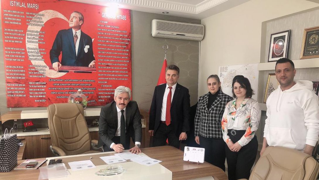Talas İlçe Milli Eğitim Müdürlüğümüz ile Kansere Karşı Birlikte Derneği ( KAN-KA) arasında işbirliği protokolü imzalandı